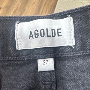 Agolde Charcoal Denim Jeans